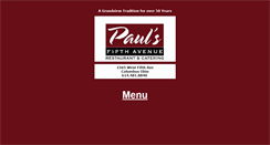 Desktop Screenshot of paulsonline.com